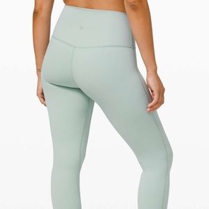 Lululemon Align 25” Hazy Jade size 4